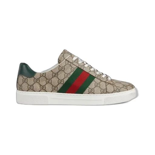 Gucci Ace Trainer With Web