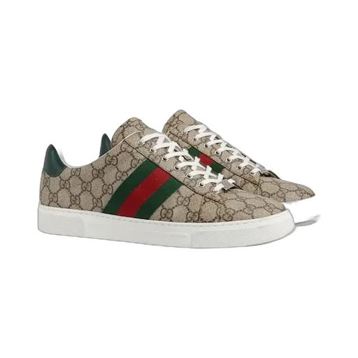 Gucci Ace Trainer With Web