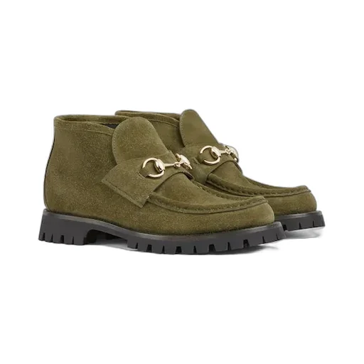 Horsebit Ankle Boot