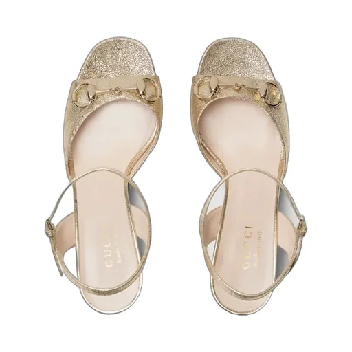 Mid-Heel Sandal With Horsebit