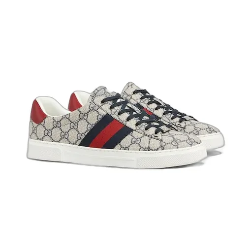 Gucci Ace Trainer With Web