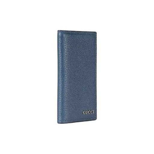 Long Card Case With Gucci Script