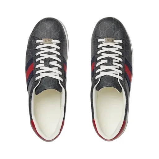 Gucci Ace Trainer With Web