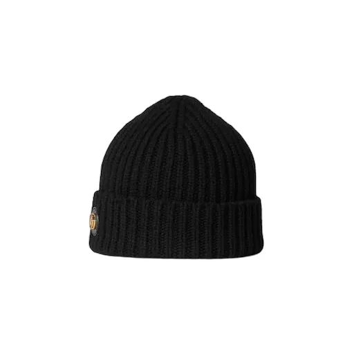 Wool Cashmere Hat With Double G