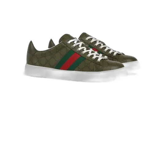 Gucci Ace Sneaker With Web