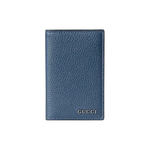 Long Card Case With Gucci Script