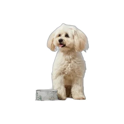 Small Herbarium Print Pet Bowl