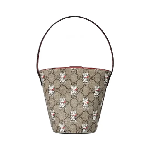 Children's Printed Gg Bucket Bag