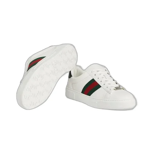 Gucci Ace Trainer With Web