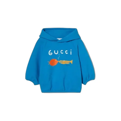 Baby Cotton Sweatshirt With Print