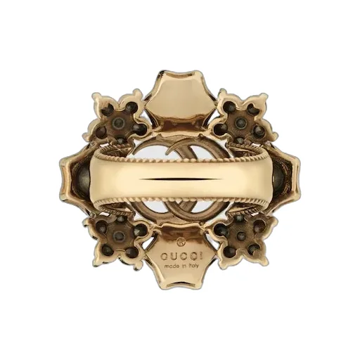 Gg Marmont Crystal Ring