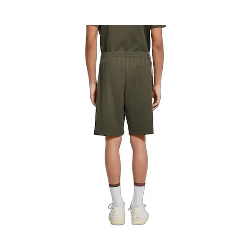 Cotton Piquet Shorts With Embroidery