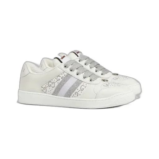 Gg Crystal Screener Sneaker
