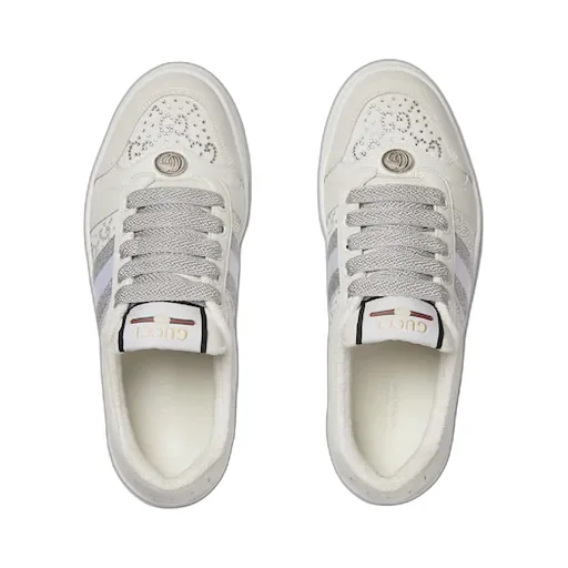 Gg Crystal Screener Sneaker