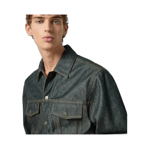 Gg Reversible Denim Jacket