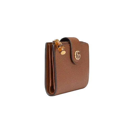 Medium Double G Wallet With Bamboo