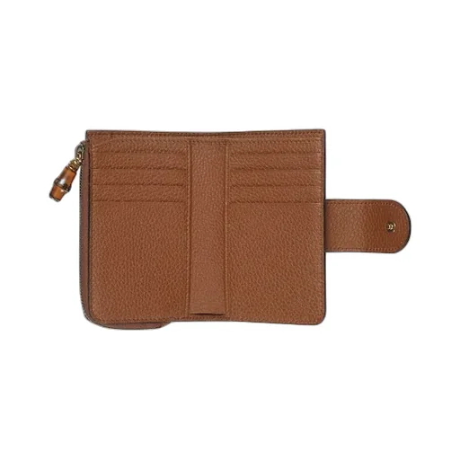 Medium Double G Wallet With Bamboo