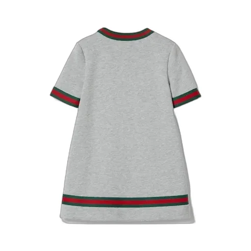 Children's Cotton Dress With Horsebit
