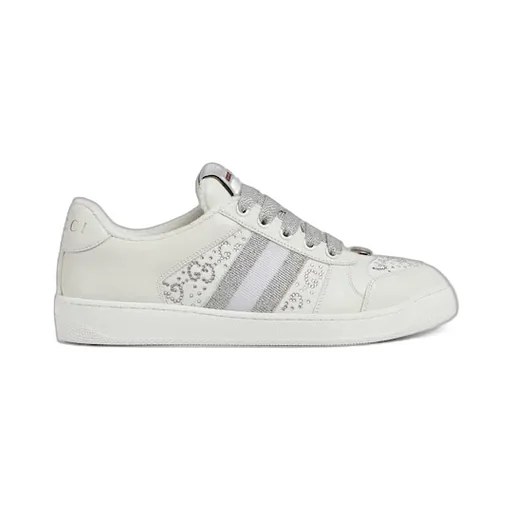 Gg Crystal Screener Sneaker
