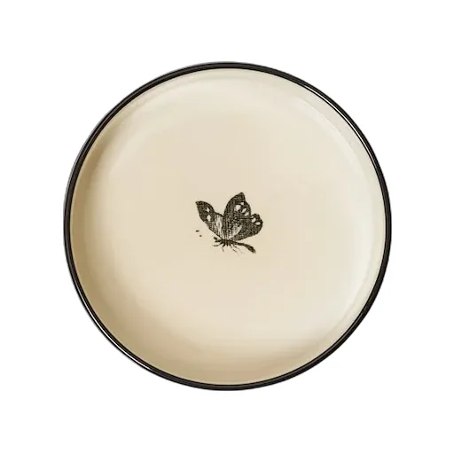 Large Herbarium Print Pet Bowl
