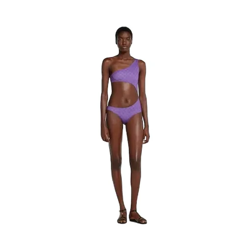 Printed Gg Stretch Jersey Swimsuit
