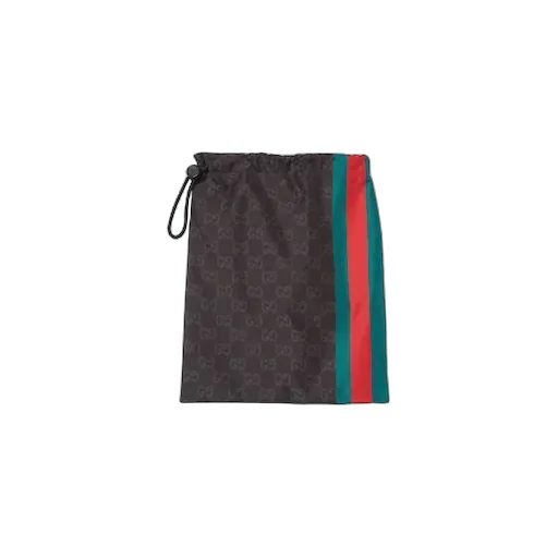 Gg Print Nylon Swim Shorts