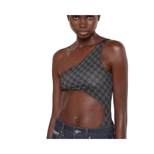 Printed Gg Stretch Jersey Swimsuit