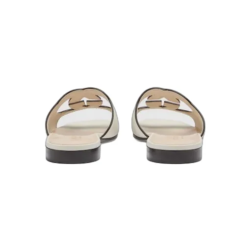 Slide Sandal With Interlocking G