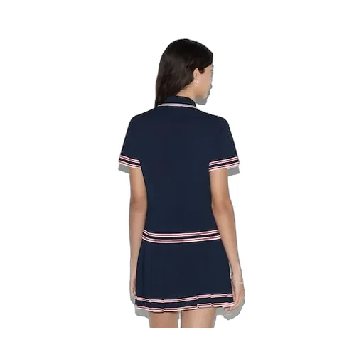 Polo Top With Striped Trim