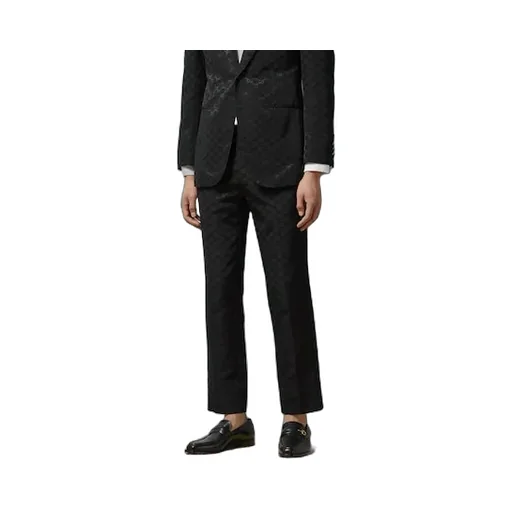 Gg Cotton Viscose Formal Trouser