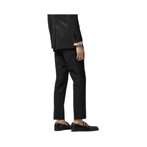 Gg Cotton Viscose Formal Trouser