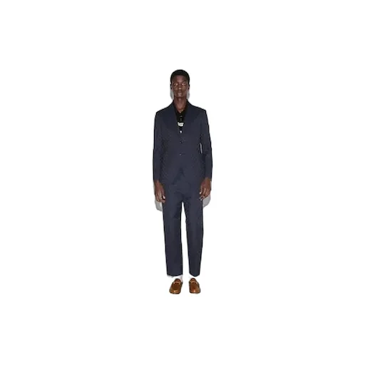 Gg Cotton Blend Formal Jacket