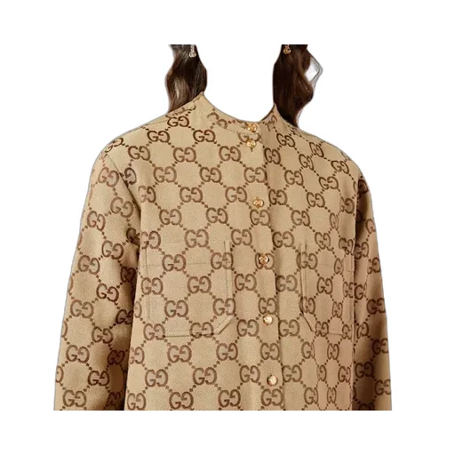 Maxi Gg Canvas Shirt