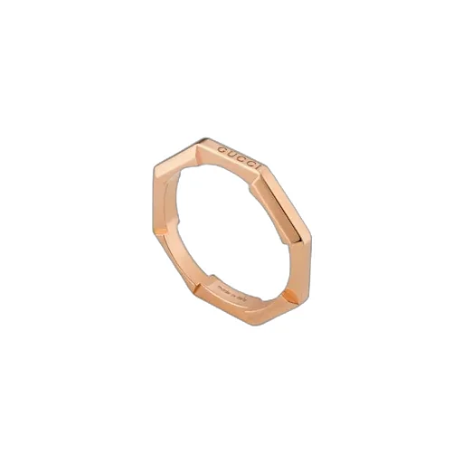 Gucci Link To Love 18K Mirrored Ring