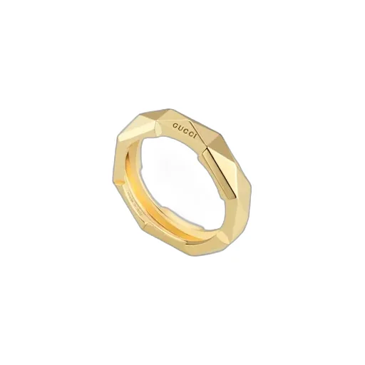 Gucci Link To Love 18K Studded Ring