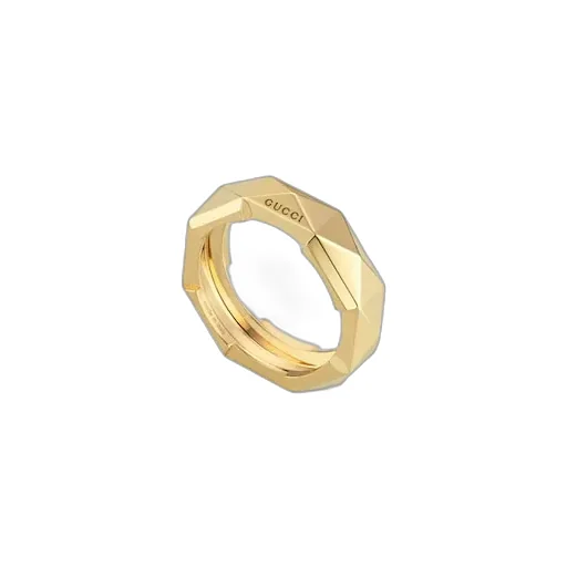 Gucci Link To Love 18K Studded Ring