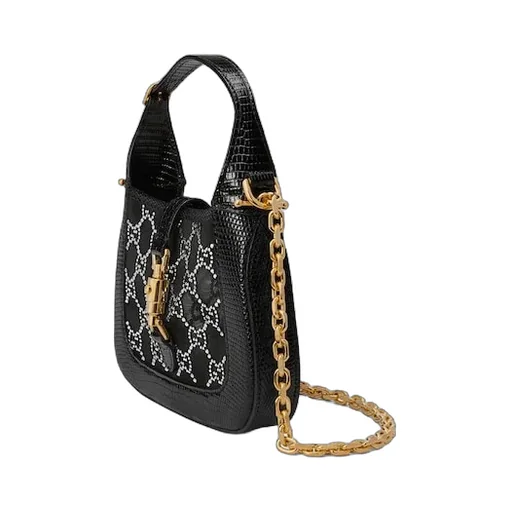 Jackie 1961 Mini Lizard Shoulder Bag