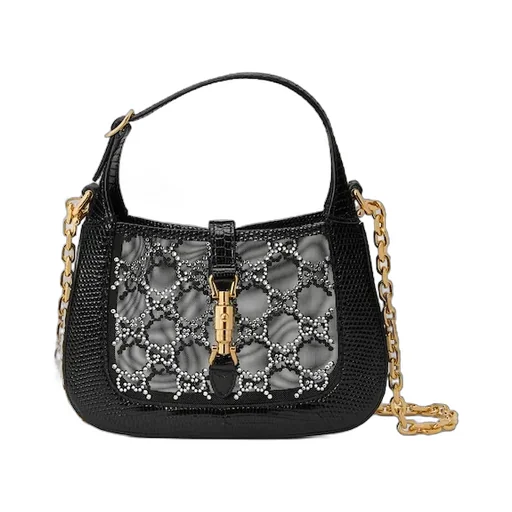 Jackie 1961 Mini Lizard Shoulder Bag