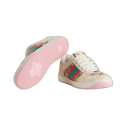 Gg Crystal Screener Sneaker