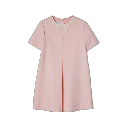 Children's Embroidered Cotton Jersey Dress