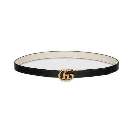 Gg Marmont Reversible Thin Belt