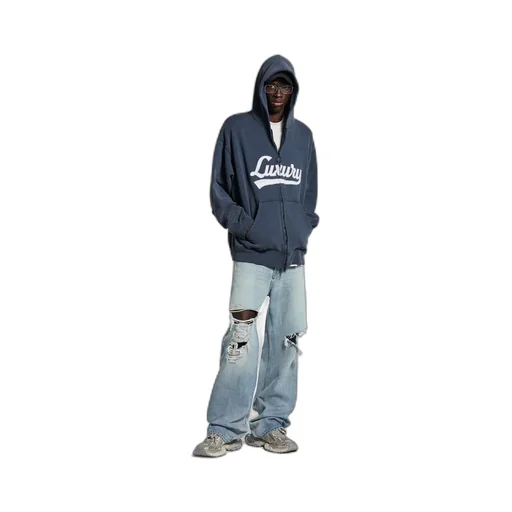 Ripped Pants Medium Fit