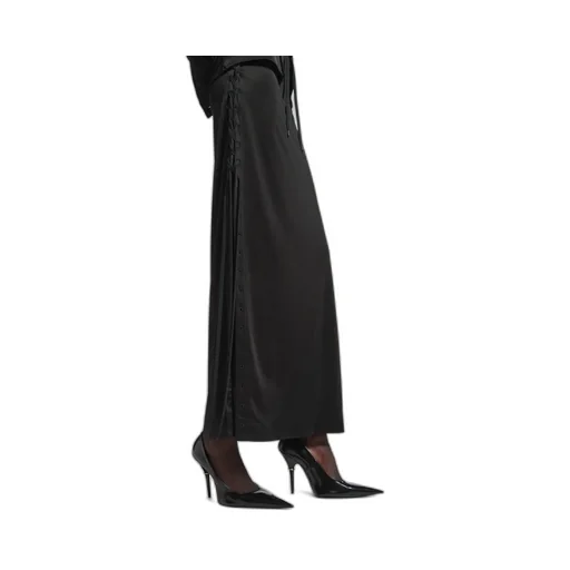 Lace-Up Maxi Skirt