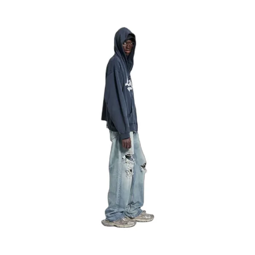 Ripped Pants Medium Fit