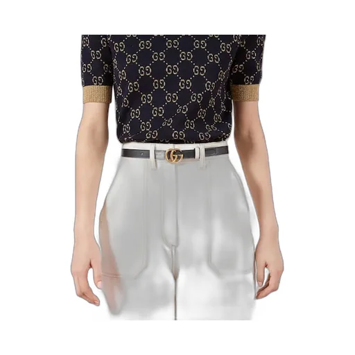 Gg Marmont Reversible Thin Belt