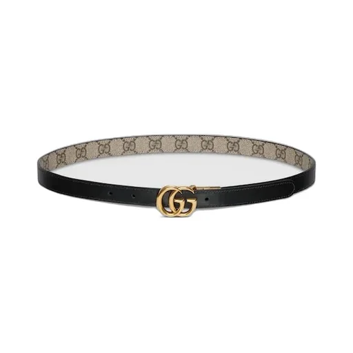 Gg Marmont Reversible Thin Belt