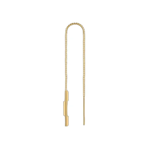Gucci Link To Love 18K Chain Earrings