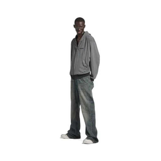 Back Reversible Zip-Up Hoodie