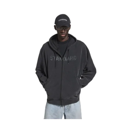 Standard Oversized Zip-Up Hoodie