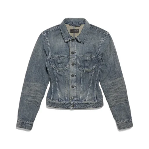 Corseted Denim Jacket